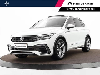 Volkswagen Tiguan 1.5 TSI 150pk DSG R-Line Business+ · Leder · Panoramadak · Apple/Android Car Play · Dodehoeksensor · Elek. Achterklep · 360 Camera · Keyless · 19'' Inch · EXTRA INRUILKORTING ·