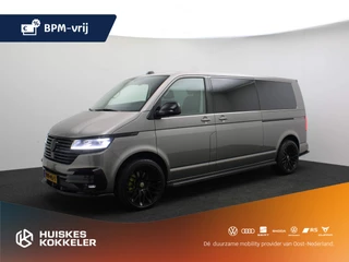 Volkswagen Transporter Dubbel Cabine 2.0 TDI 204pk DSG L2H1 Bulli I Leder I 20'' LM velgen I Trekhaak I Navi I Standkachel I ACC I