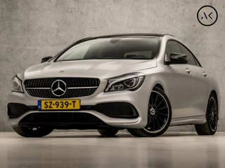 Mercedes-Benz CLA 180 AMG Sport Automaat (SCHUIFDAK, APPLE CARPLAY, GROOT NAVI, LEDER/ALCANTARA, STOELVERWARMING, SPORTSTOELEN, CRUISE, KEYLESS START, NIEUWSTAAT)