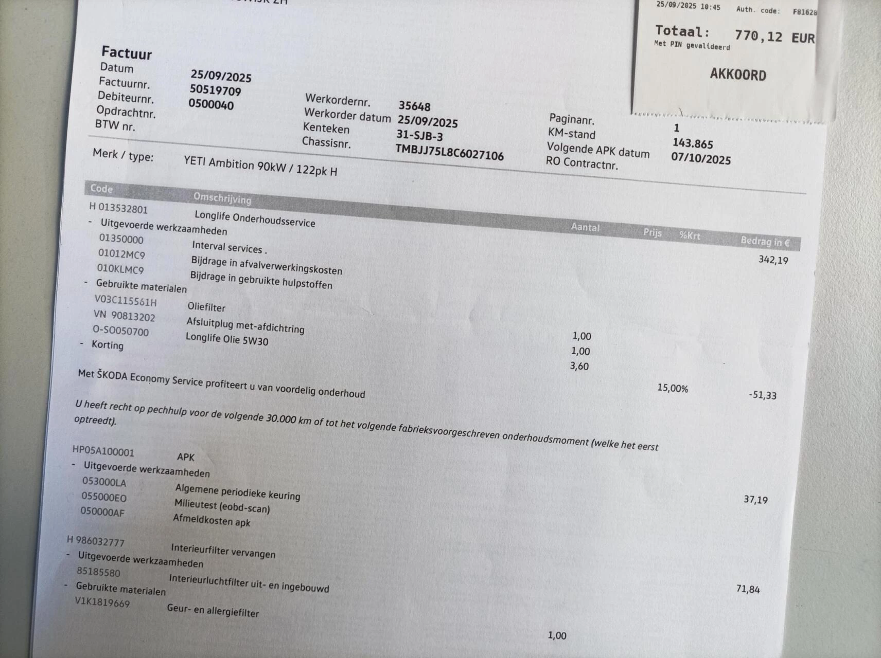 Hoofdafbeelding Škoda Yeti