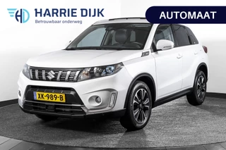Hoofdafbeelding Suzuki Vitara Suzuki Vitara 1.4 Boosterjet Stijl 140 PK - Automaat Org. NL | S/K-Panodak | Adapt. Cruise | Stoelverw. | PDC | Camera | NAV + App. Connect | ECC | LM 17" |