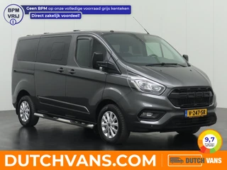 Ford Transit Custom 2.0TDCI 130PK Limited Dubbele Cabine | Navigatie | Camera | 2xSchuifdeur | Trekhaak