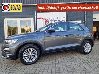 Hoofdafbeelding Volkswagen T-Roc Volkswagen T-Roc 1.0 TSI STYLE Plus Climate Cruise Apple car play Navigatie 17LM Top!
