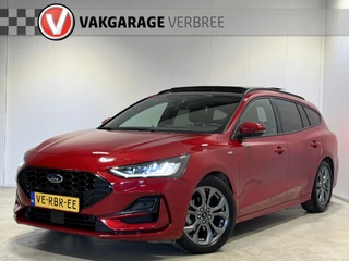 Ford Focus Wagon 1.0 EcoBoost Hybrid ST Line | Navigatie/Android/Apple Carplay | LM Velgen 17" | PDC Voor en Achter | Achteruitrijcamera | Voorstoelen/Stuur/Voorruit Verwarmd |