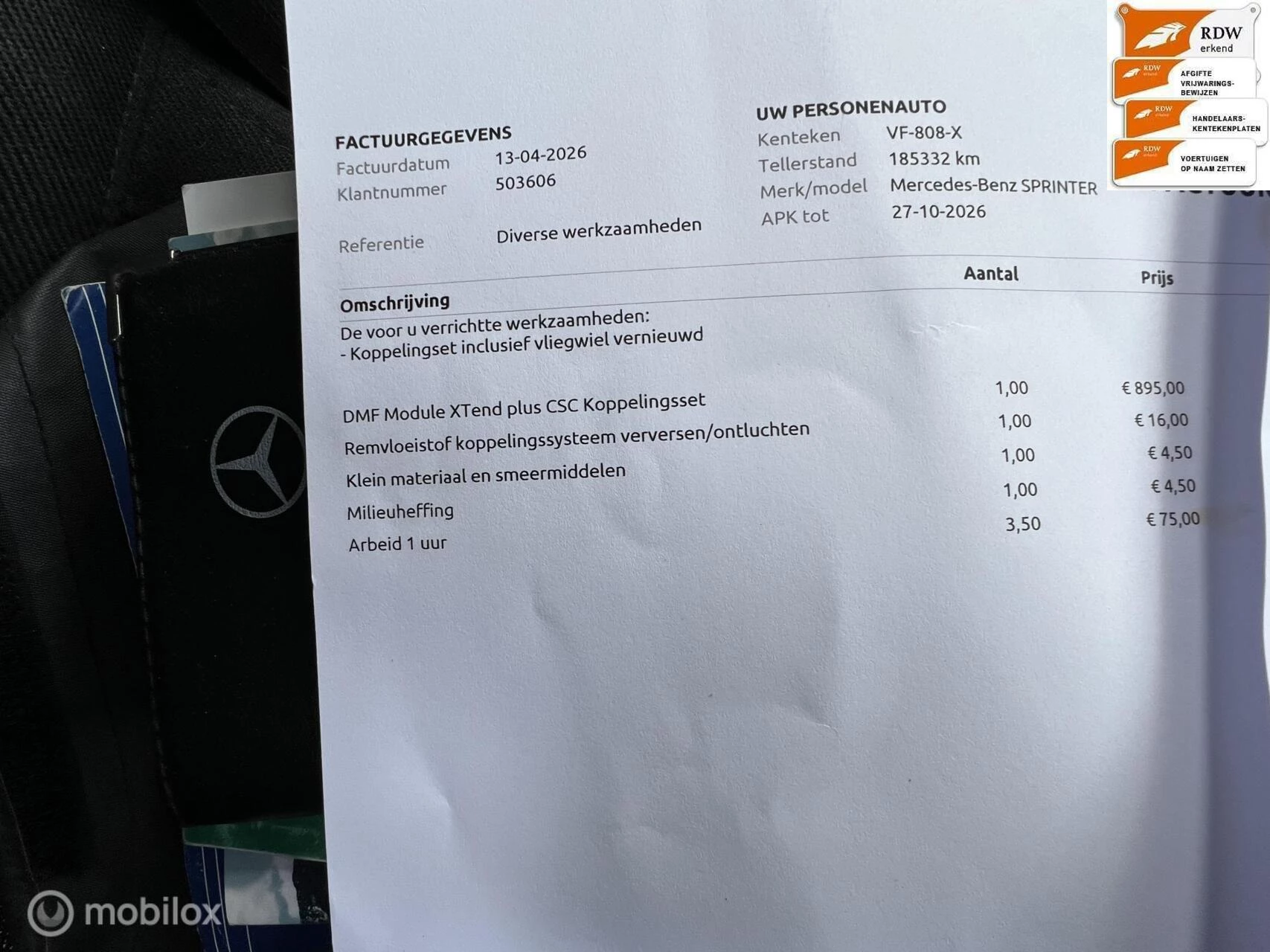 Hoofdafbeelding Mercedes-Benz Sprinter