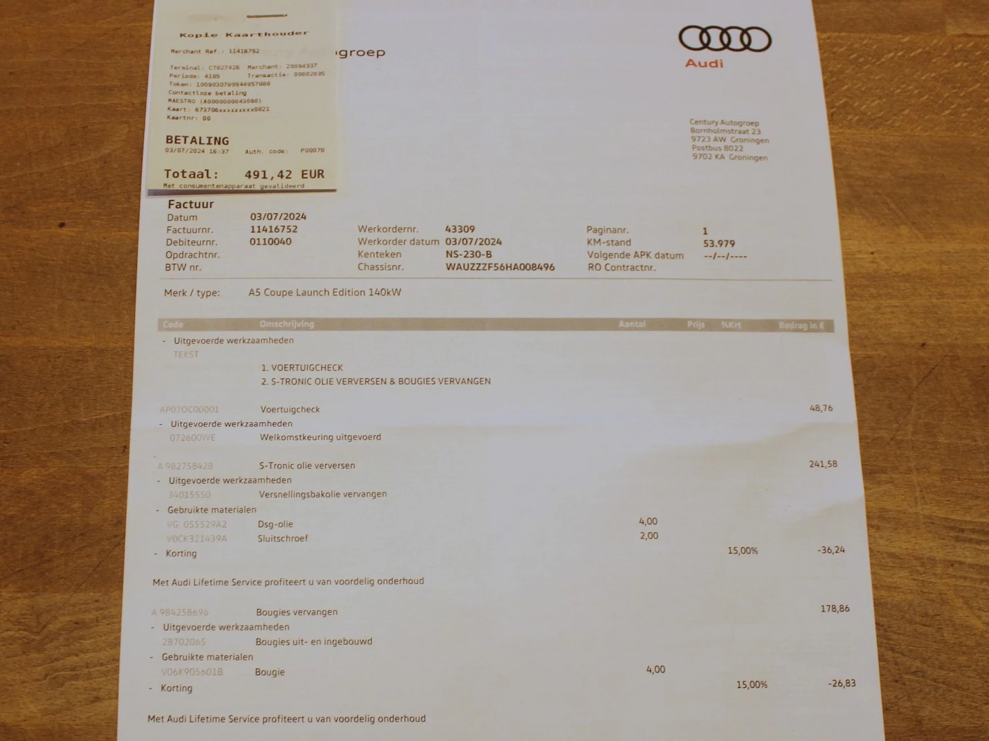 Hoofdafbeelding Audi A5