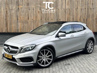 Hoofdafbeelding Mercedes-Benz GLA Mercedes GLA-klasse AMG 45 4MATIC Automaat | Panoramadak | Bi-Xenon verlichting | Lederen bekleding | Stoelverwarming | Climate & Cruise control | 20 inch lichtmetalen velgen | Parkeersensoren voor en achter | Achteruitrijcamera