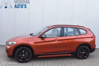 BMW X1 xDrive25e High Exe 2021 Sunset Orange | Black Optic | Leder Sportstoelen LED Keyless 18" Trekhaak