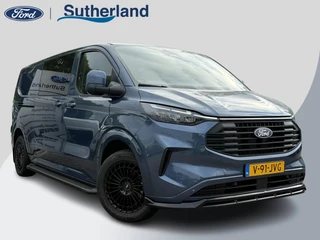 Ford Transit Custom 300 2.0 TDCI L2H1 Limited DC | SCI | 136pk | Dubbele Cabine | Chrome Blue | Trekhaak | Dubbele Schuifdeur | Bijrijdersstoel | Sidesteps | Bumperpakket | Zwarte velgen  | Stoelverwarming | Camera