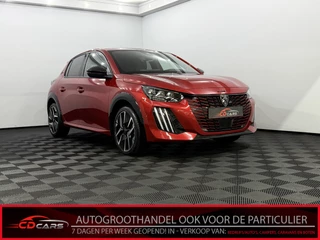 Peugeot 208 1.2 Hybrid 145 e-DCS6 GT Half leder, 360 Camera, Navi, Keyless start, Virtual desk, Rijstrook correctie, Cruise control
