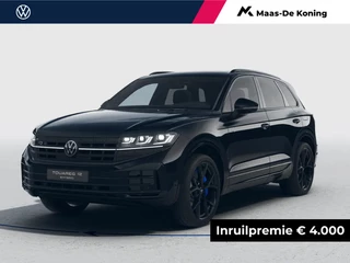 Volkswagen Touareg R Edition 3.0 eHybrid 462 PK 8 versn. DSG · Nachtzichtassistent · Comfort Pakket · Trekhaak inklapbaar, met elektrische ont grendeling, incl. aanhangwagenmanoeuvreerhulp 'Trailer Assist' · Zijruiten achter en achterruit getint, 82% lichtabsorberend en geluidsisolerend ·