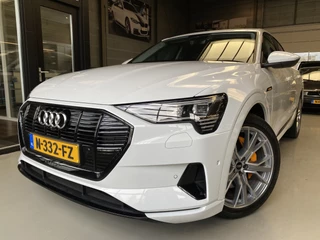 Hoofdafbeelding Audi e-tron Audi e-tron Sportback 55 quattro Advanced edition Plus 95 kWh SOH 94,1%, Pano, Carplay, 360 Camera