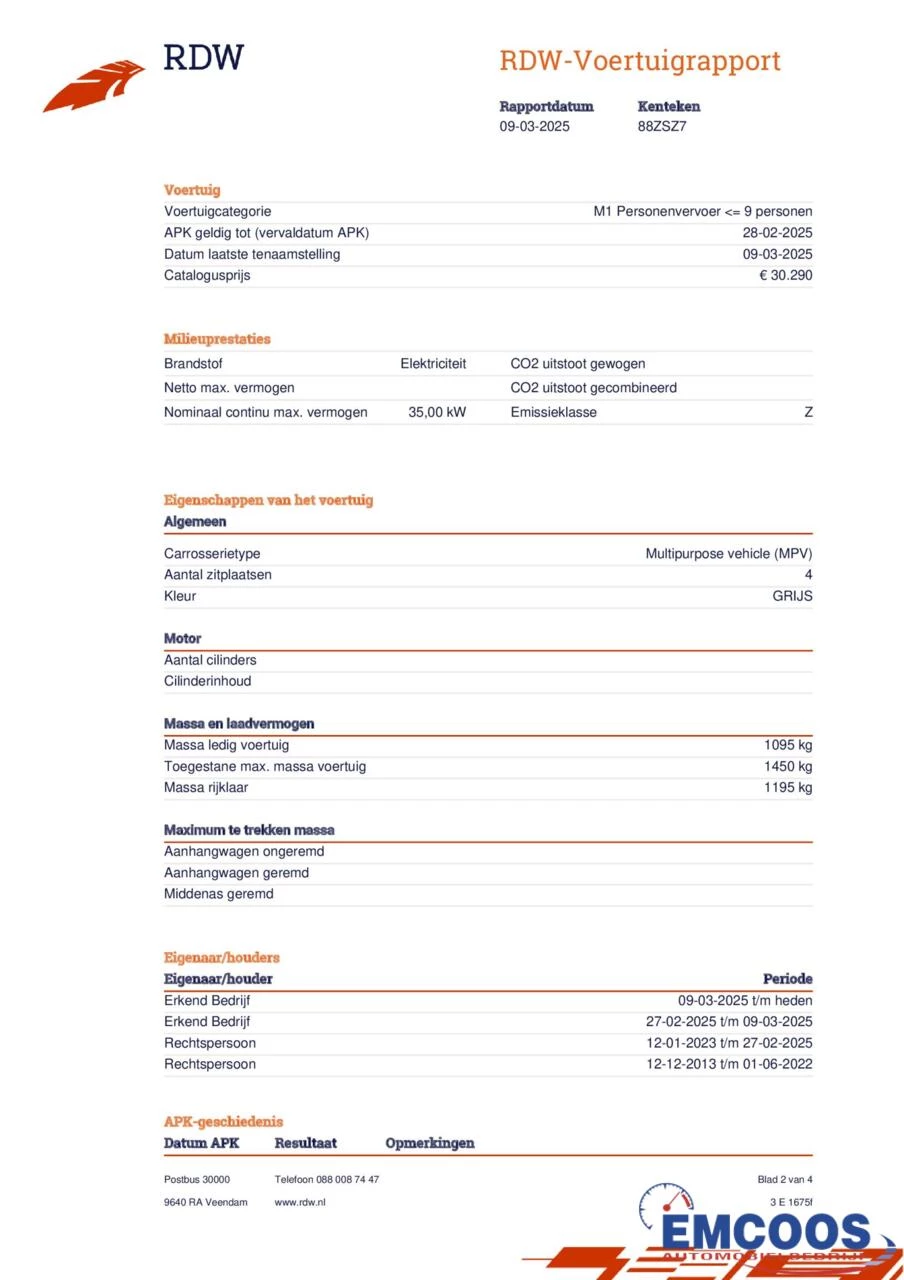 Hoofdafbeelding Citroën C-Zero