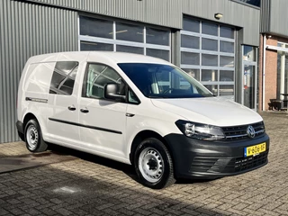 Volkswagen Caddy 2.0 TDI L2H1 Maxi Airco Schuifdeur Telefoonverbinding Apple carplay Navigatiesysteem Parkeersensoren achter 1e eigenaar Euro 6 1e eigenaar Bpm vrij voor prive gebruik !!