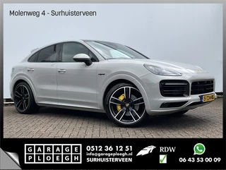 Porsche Cayenne Coupé 3.0 E-Hybrid Platinum Edition Pano Bose SportChrono 14-Voudig Orig.NL Luchtvering Incl.BTW