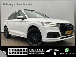 Hoofdafbeelding Audi Q5 Audi Q5 3.0 TDI 6-Cil 286pk Quattro Sport S Line Black Edition Pano Leer Virtual-Cockpit Bommetje!