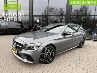 Mercedes C-klasse Estate 200 Business Solution AMG|Pano|Stoelverwarming|360Camera|ElekTrekhaak