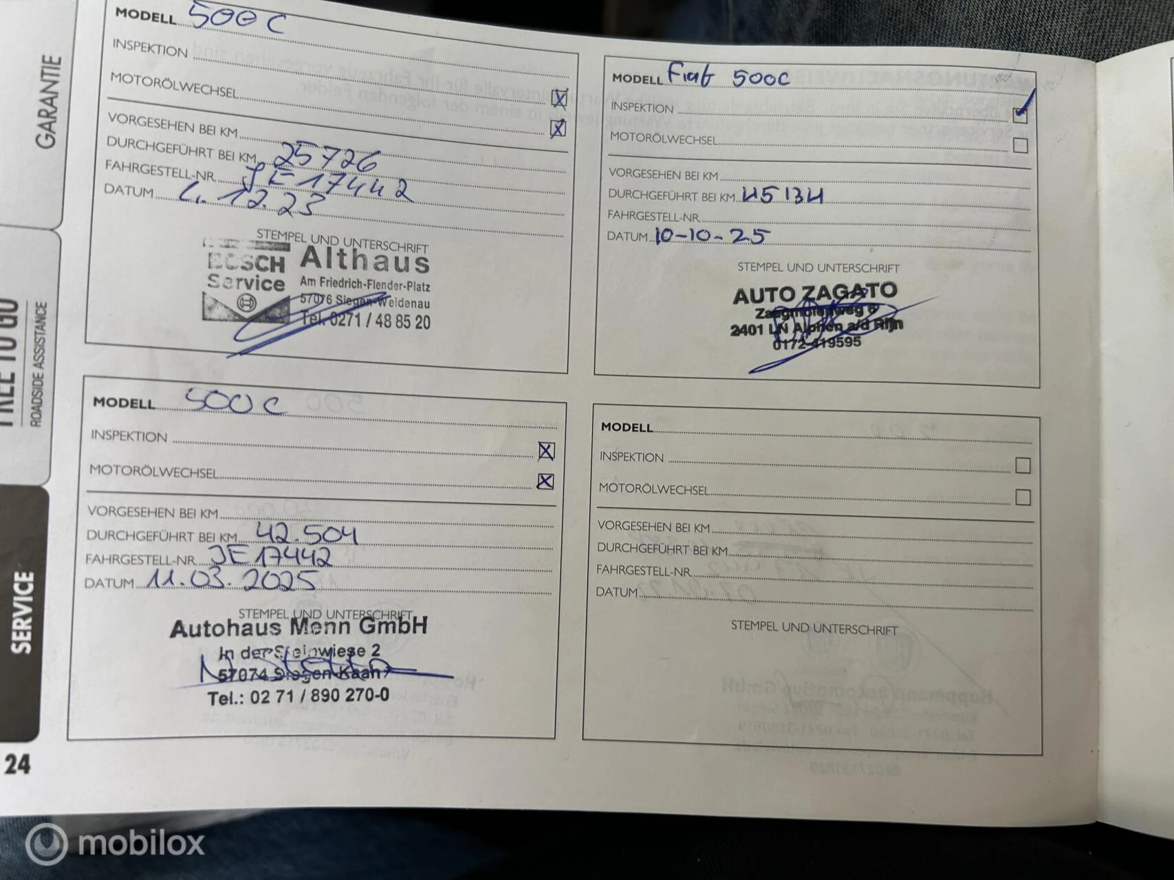 Hoofdafbeelding Fiat 500