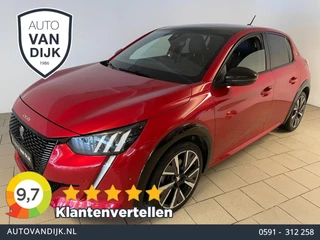 Hoofdafbeelding Peugeot 208 Peugeot 208 1.2 PureTech GT 100PK AIRCO CLIMA NAVI CRUISE PANO APPLE CARPLAY 3D COCKPIT PDC CAM LAGE KM STAND NIEUWSTAAT
