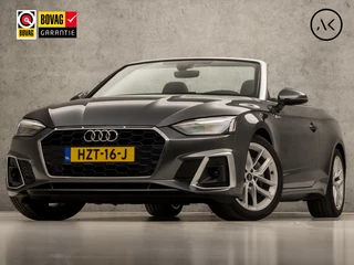 Hoofdafbeelding Audi A5 Audi A5 Cabriolet 40 TFSI S-Line Sport 204Pk Automaat (VIRTUAL COCKPIT, APPLE CARPLAY, GROOT NAVI, LEDER/ALCANTARA, MEMORY SEATS, ADAPTIVE CRUISE, STOELVERWARMING, SFEERVERLICHTING, KEYLESS, DAB+, NIEUWSTAAT)