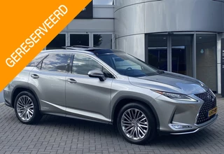 Lexus RX 450h AWD President Line NL-AUTO FACELIFT TREKHAAK 1E-EIGENAAR SCHUIFDAK MARK-LEVINSON CARPLAY HUD STOELVENTI