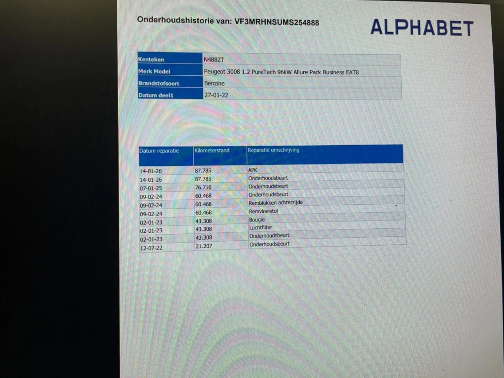 Hoofdafbeelding Peugeot 3008