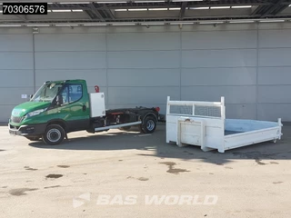 Iveco Daily 72C18 3.0L Ampliroll Hooklift 3,5t Trekhaak 7tons Airco Cruise Dubbellucht Kipper Euro6 Tipper Benne Kieper Absetzkipper Airco Trekhaak Cruise control