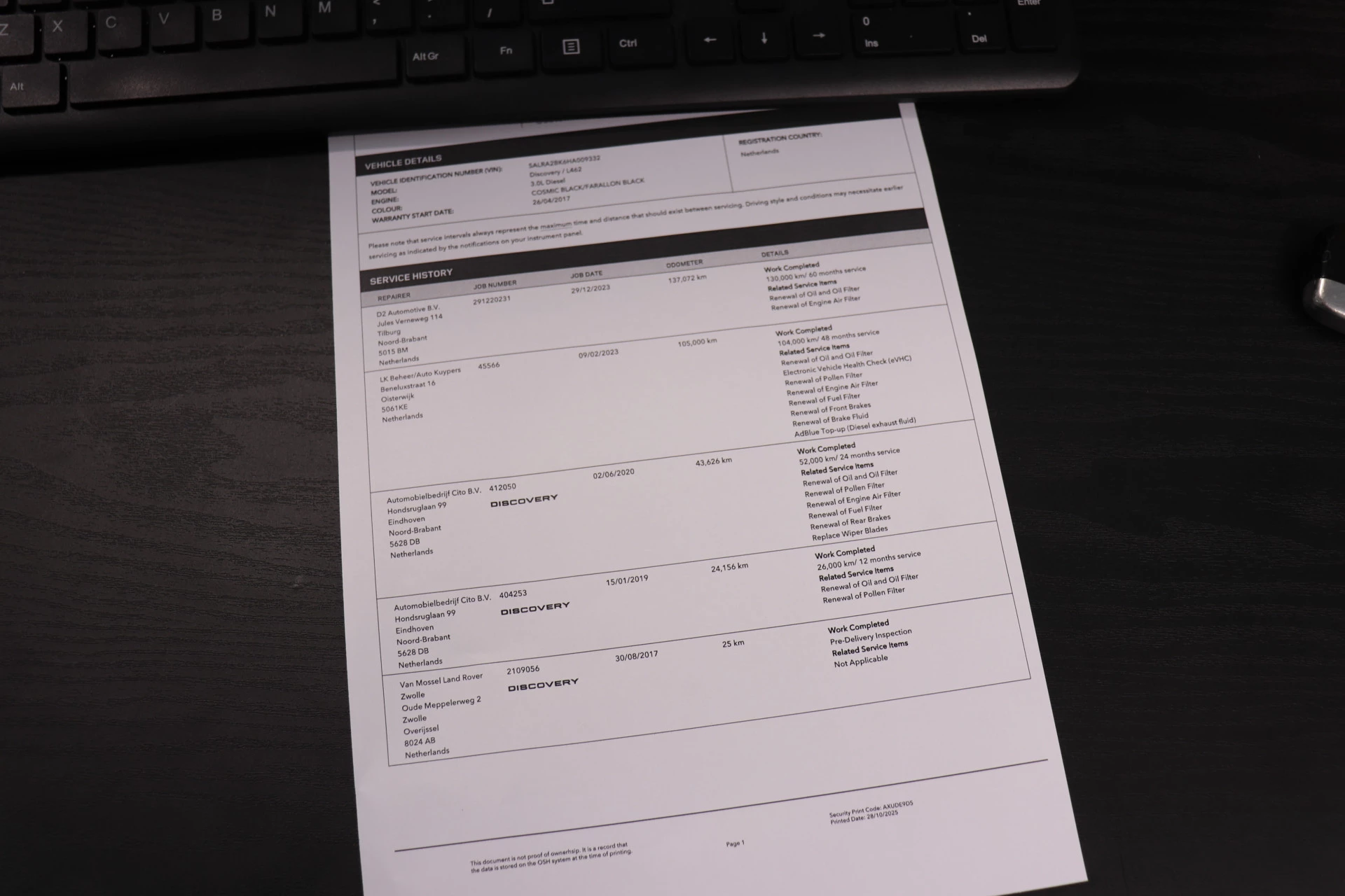 Hoofdafbeelding Land Rover Discovery