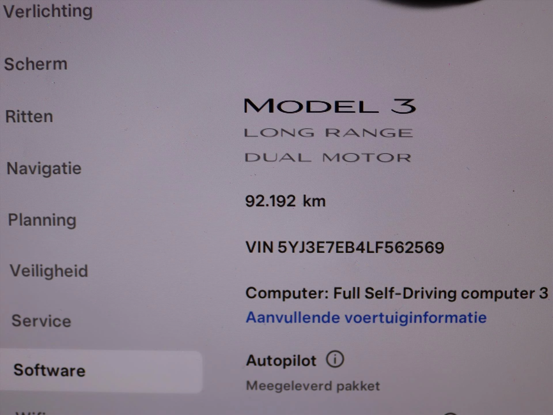 Hoofdafbeelding Tesla Model 3