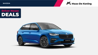 Skoda Scala 1.0 TSI Monte Carlo  85 kW / 115 PK Hatchback 6 versn | Race Blue | Trekhaak