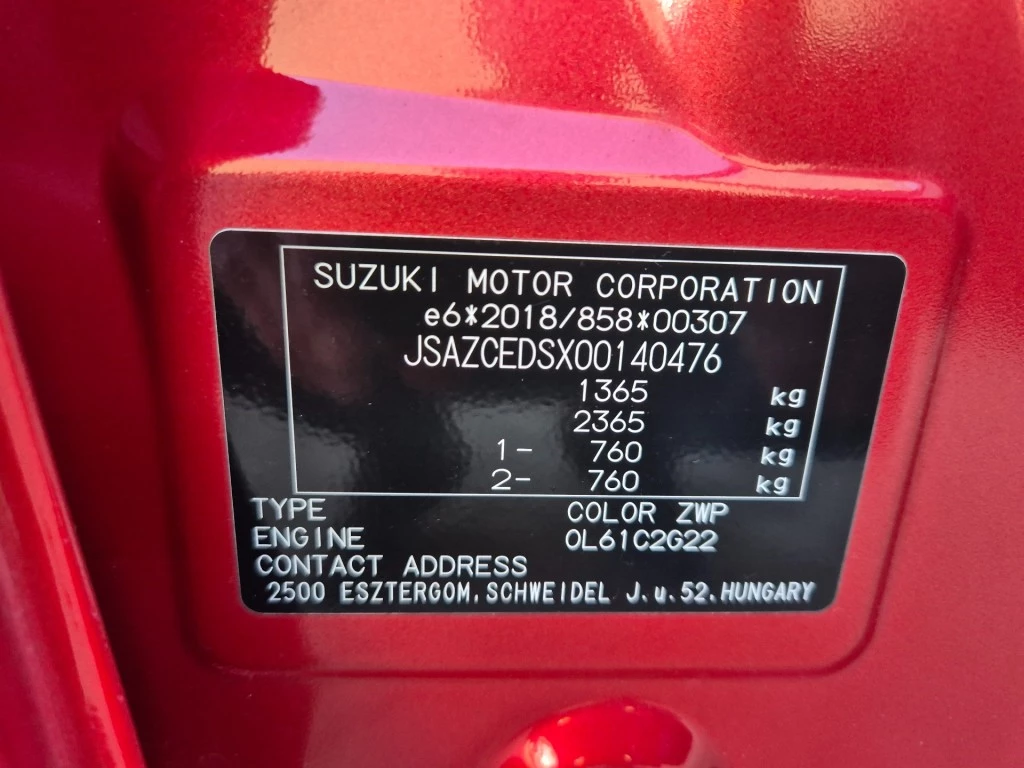 Hoofdafbeelding Suzuki Swift