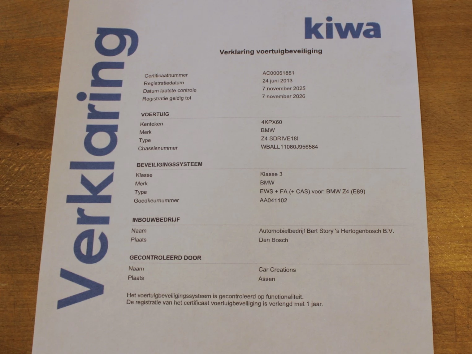 Hoofdafbeelding BMW Z4