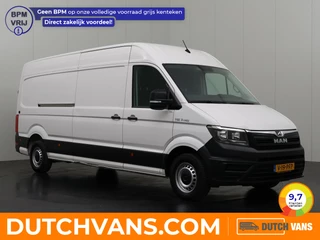 MAN TGE 2.0TDI 140PK L4H3 Maxi | Multimedia | Camera | Trekhaak 3000kg | Airco | Cruise | 3-Zits |