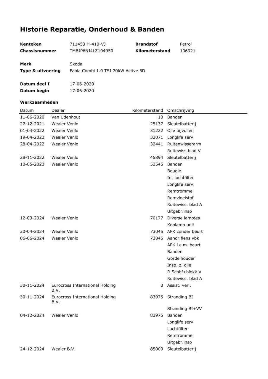 Hoofdafbeelding Škoda Fabia