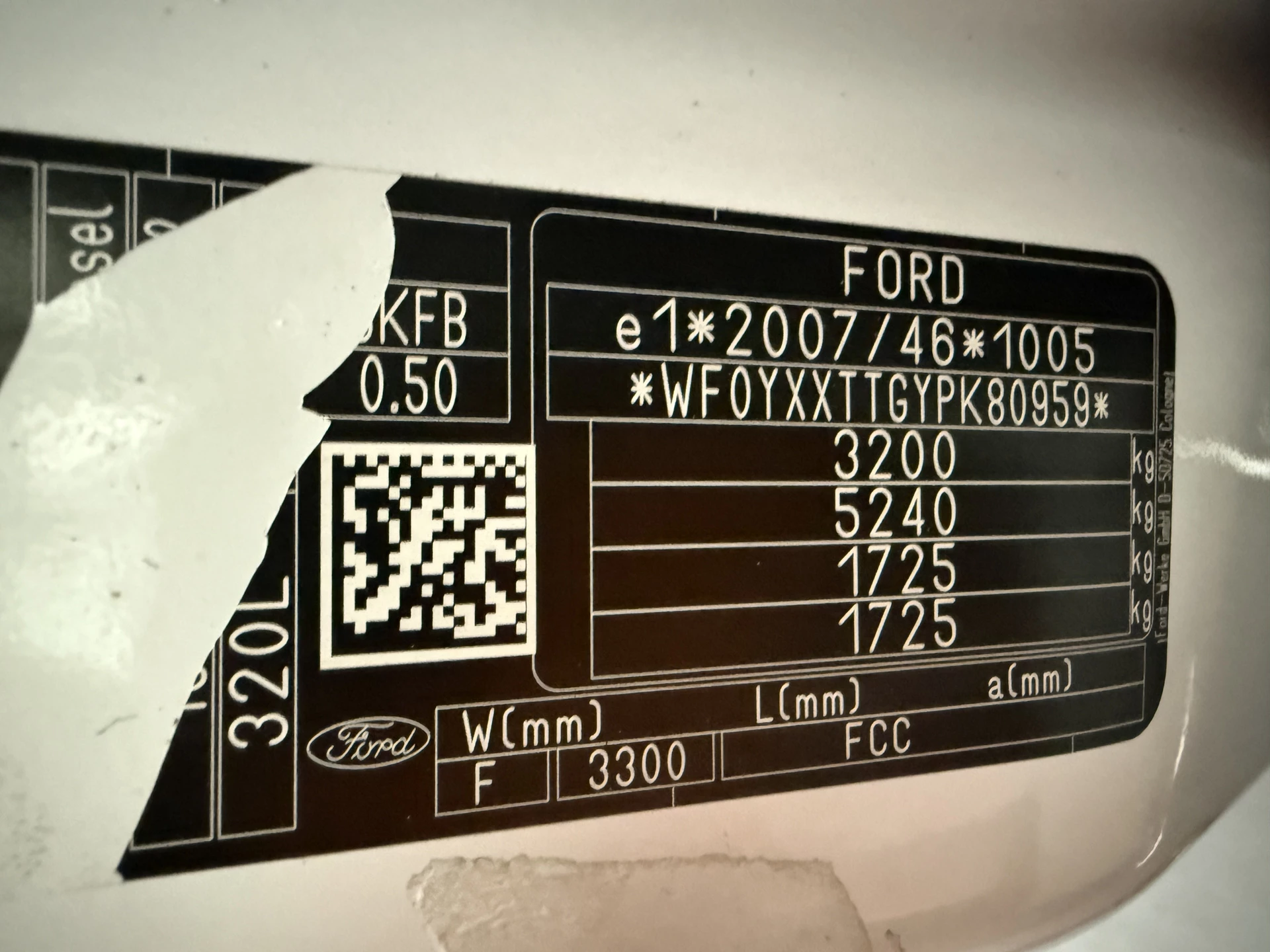 Hoofdafbeelding Ford Transit Custom