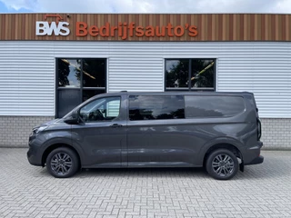 Ford Transit Custom 320 2.0 TDCI 136pk L2H1 Trend DC 6 persoons / NIEUW / BPM vrij! / rijklaar € 39.950 ex btw / lease vanaf € 715 / airco / cruise / camera / metallic lak / led koplampen / euro 6