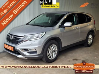 Hoofdafbeelding Honda CR-V Honda CR-V 2.0 Elegance 2WD, trekh., clima, cruise, stoelverw., DAB, PDC v+a