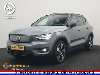 Volvo XC40 Recharge Pro 69kWh 231pk Dealer O.H. | Panodak | 360 Camera | Adaptive Cruise | Harman / Kardon | Alcantara Sportstoelen Memory & Verwarmd | Google Assistent | Stuur Verwarmd | Keyless | Blis | DAB |