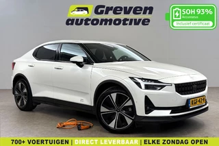 Polestar 2 Long Range Single Motor 78 kWh | Snelladen | SOH 93% | 360° | Memory | Virtual | Cruise | Carplay
