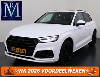 Audi Q5 55 TFSI e quattro Competition VAN: 44.900,- VOOR: 39.877,- UW WKVOORDEEL: 5.023,- | 32.000KM! |PANO| ELEKTRISCHE TREKHAAK| ELEK. ACHTERKLEP |MASSAGE| ADAPTIVE CRUISE| CAMERA| NET ONDERHOUD GEHAD RIJKLAAR INCL. 12 MND BOVAG GARANTIE| SFEERVERLICHTING