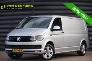 Volkswagen Transporter 2.0 TDI L2 Highline 3-ZITS, TREKHAAK, CAMERA, CRUISE, AIRCO, CARPLAY, AIRCO, BLUETOOTH, NL AUTO, NAP