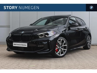 BMW 1 Serie 118i High Executive M Sport Automaat / Panoramadak / Sportstoelen / Achteruitrijcamera / Adaptieve LED / M Sportonderstel / Stoelverwarming / BMW Live Cockpit Professional