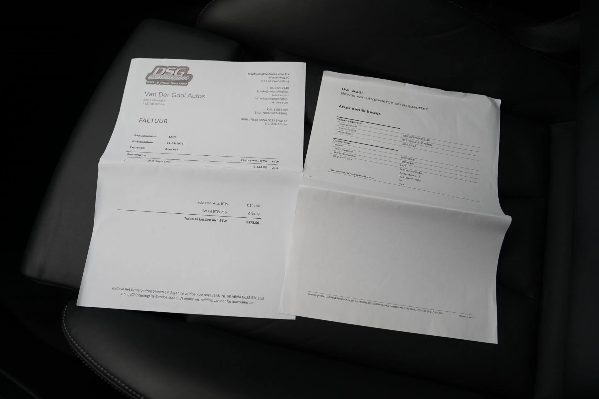 Hoofdafbeelding Audi RS3