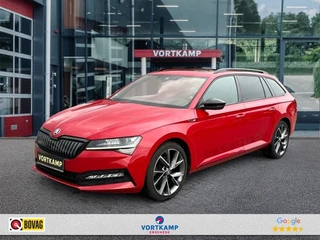 Škoda Superb 1.4 TSI DSG SPORTLINE IV PANO-DAK/TREKHAAK/LEDER/MEMORY/NAVI/ACC