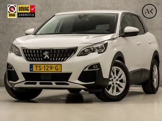 Peugeot 3008 1.2 PureTech Sport (APPLE CARPLAY, GROOT NAVI, LEDEREN SPORTSTOELEN, STOELVERWARMING, GETINT GLAS, 360 CAMERA, TREKHAAK, LANE ASSIST, DAB+, NIEUWE APK, NIEUWSTAAT)