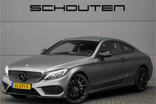 Hoofdafbeelding Mercedes-Benz C-Klasse Mercedes-Benz C-Klasse Coupé 300 Prestige AMG Line Designo Leder Burmester Camera Sportuitlaat