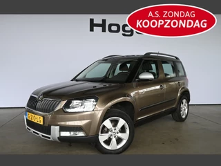 Hoofdafbeelding Škoda Yeti Škoda Yeti 1.2 TSI Limited Edition Airco Cruise control Navigatie Licht metaal Trekhaak Inruil mogelijk