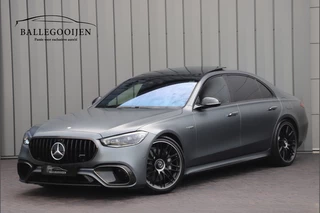 Mercedes-Benz S-Klasse AMG 63 S E Performance | 802PK | Manufaktur | Achterasbesturing | Businessclass | Burmester High-end | Carbon int+ext | Entertainment | Massage | 2024.