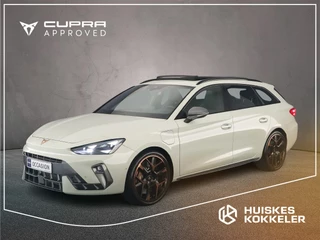 Cupra Leon Sportstourer 1.5 TSI e-Hybrid VZ Extreme 272pk DSG Automaat, Panoramadak, Lederen bekleding, Elektrisch verstelbare stoelen, Stoelverwarming, Adaptive cruise control, Navigatie, App connect, Elektrische achterklep