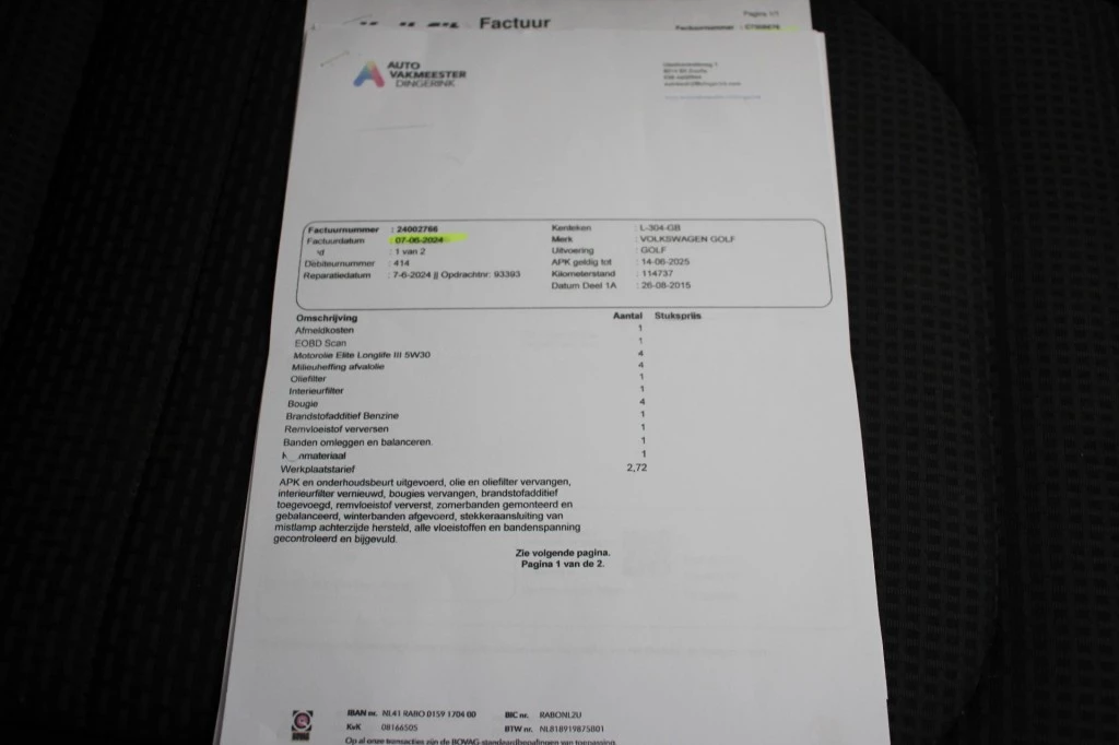 Hoofdafbeelding Volkswagen Golf